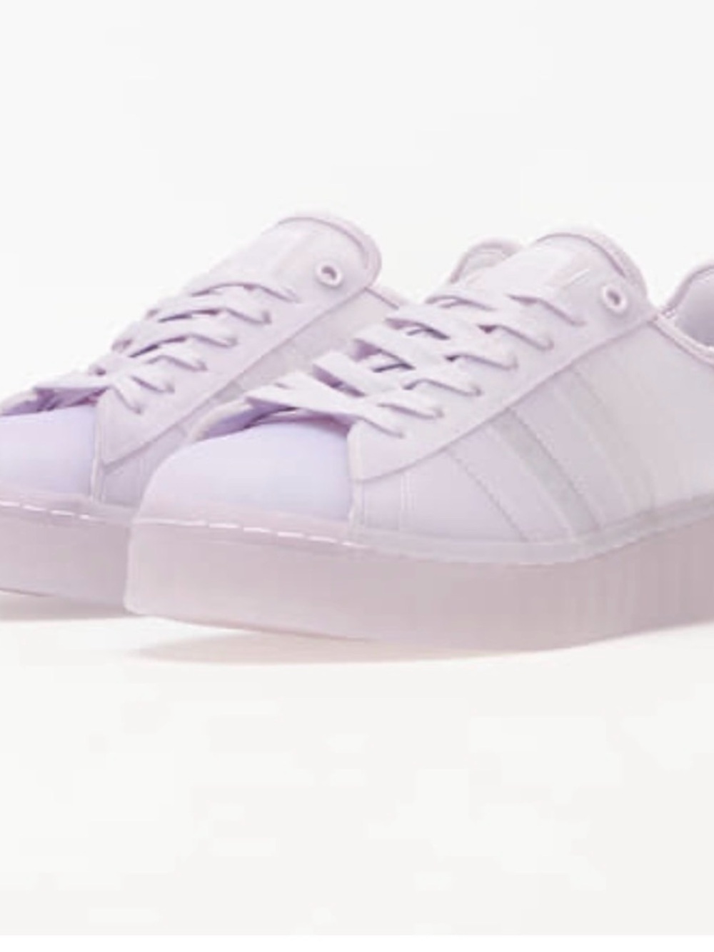 Adidas NWT Jelly Superstar Purple Sneakers Size 7.5